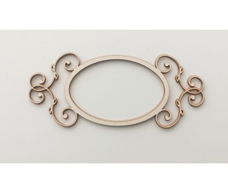 Διακοσμητικό Chipboard 3TEM πλαίσιο Νο1 Πλαίσιο 14,5cm, ετικέτα 5cm x 8cm Διακοσμητικό Chipboard 3TEM πλαίσιο Νο1 Πλαίσιο 14,5cm, ετικέτα 5cm x 8cm