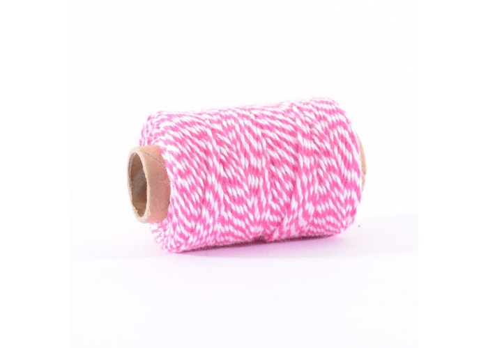 Bakers twine 45m ροζ