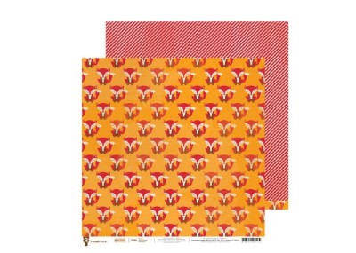 Χαρτόνι Scrapbooking FOX DAYS 30cm x30cm Χαρτόνι Scrapbooking FOX DAYS 30cm x30cm