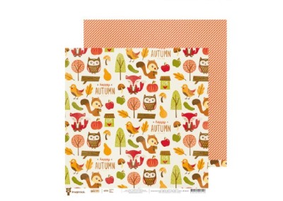 Χαρτόνι Scrapbooking WOODLAND 30cm x30cm Χαρτόνι Scrapbooking WOODLAND 30cm x30cm
