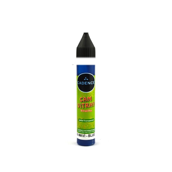 Vitrail Glass and Ceramic Paint Pen 25ml - Blue Vitrail Glass and Ceramic Paint Pen 25ml - Blue