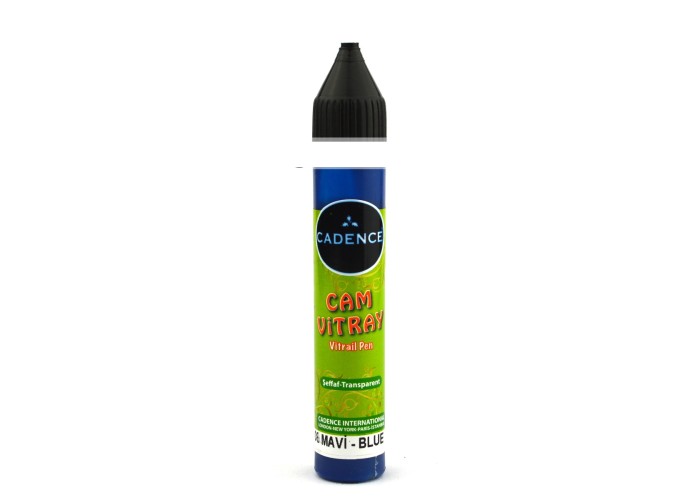 Vitrail Glass and Ceramic Paint Pen 25ml - Blue Vitrail Glass and Ceramic Paint Pen 25ml - Blue