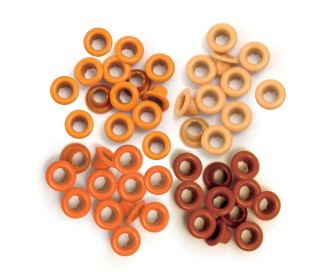 We R Memory Keepers standard eyelets 60τεμ Orange