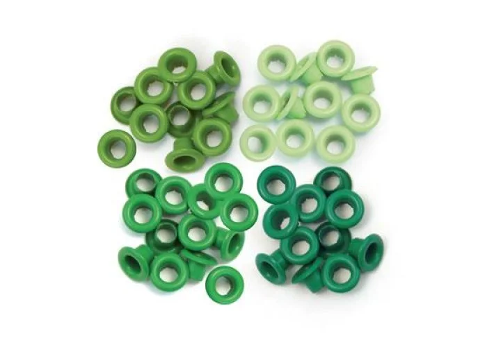 We R Memory Keepers standard eyelets 60τεμ Green