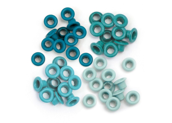 We R Memory Keepers standard eyelets 60τεμ Aqua We R Memory Keepers standard eyelets 60τεμ Aqua