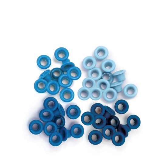 We R Memory Keepers Standard Eyelets 60τεμ Blue