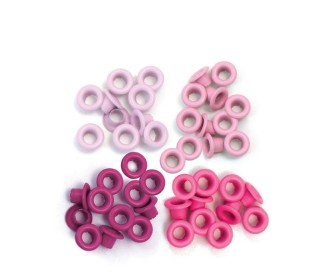 We R Memory Keepers standard eyelets 60τεμ pink We R Memory Keepers standard eyelets 60τεμ pink