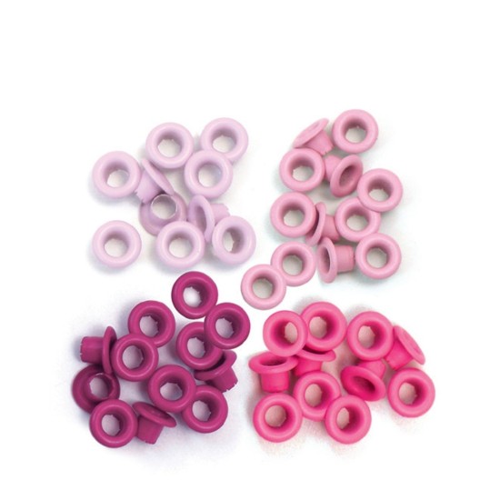 We R Memory Keepers standard eyelets 60τεμ pink We R Memory Keepers standard eyelets 60τεμ pink
