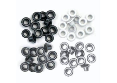 We R Memory Keepers standard eyelets 60τεμ Grey We R Memory Keepers standard eyelets 60τεμ Grey