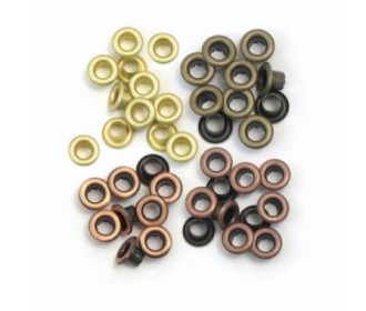We R Memory Keepers standard eyelets 60τεμ Warm copper