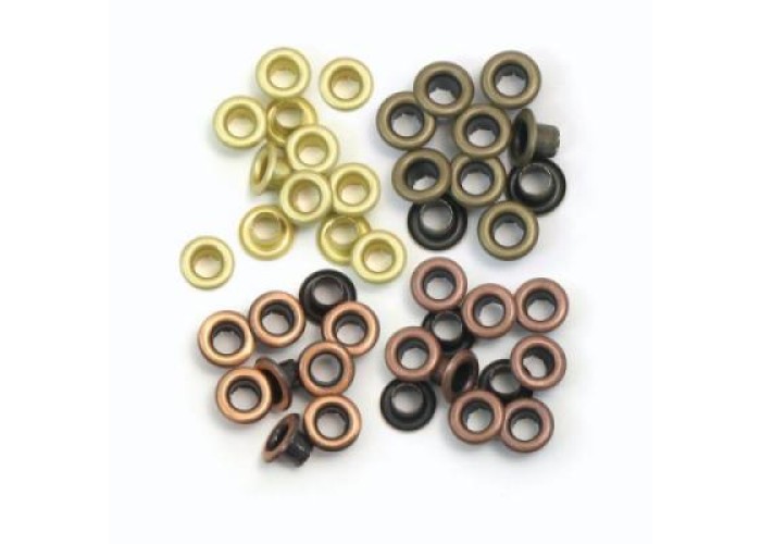 We R Memory Keepers standard eyelets 60τεμ Warm copper We R Memory Keepers standard eyelets 60τεμ Warm copper