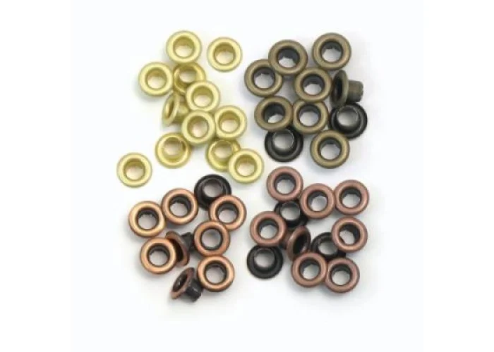 We R Memory Keepers standard eyelets 60τεμ Warm copper