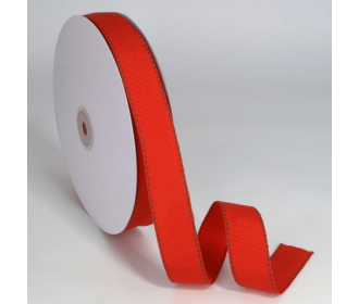 ΚΟΡΔΕΛΑ GROS ΜΕ ΓΑΖΙ No53783 25MMX50MET RED-GREEN D