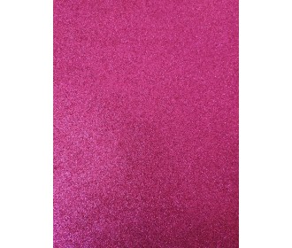 Αφρώδες φύλλο με glitter 30cm x 20cm  1mm - Φουξ