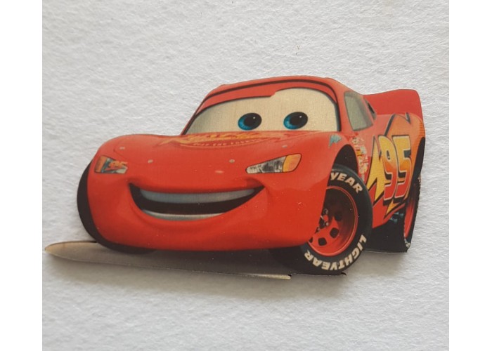 Κεραυνός McQueen εκτύπωση σε ξύλο