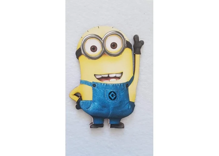 Minion #5 εκτύπωση σε ξύλο Minion #5 εκτύπωση σε ξύλο