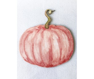 Κολοκύθα εκτύπωση σε ξύλο