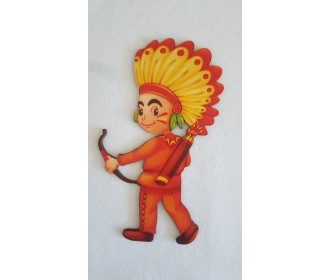 Ινδιάνος εκτύπωση σε ξύλο Ινδιάνος εκτύπωση σε ξύλο