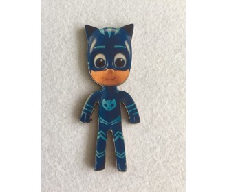 Πιτζαμοήρωες #1 εκτύπωση σε ξύλο