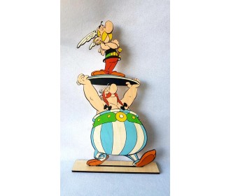 Αστερίξ και Οβελίξ εκτύπωση σε ξύλο