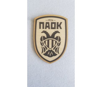 ΠΑΟΚ εκτύπωση σε ξύλο