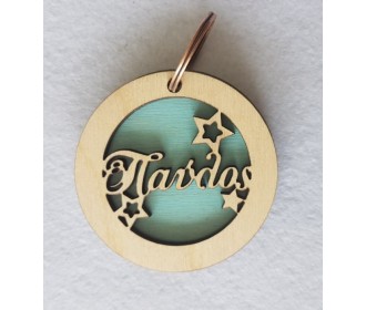 Δίχρωμο μπρελόκ όνομα  #2 Δίχρωμο μπρελόκ όνομα  #2