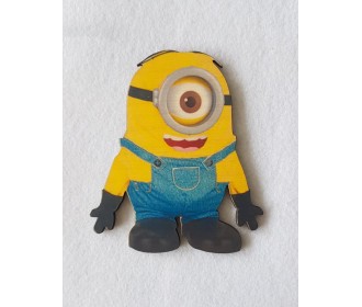 Minion #7 εκτύπωση σε ξύλο Minion #7 εκτύπωση σε ξύλο