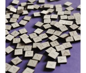 Ξύλινα κυβάκια (scrabble)  110τεμ