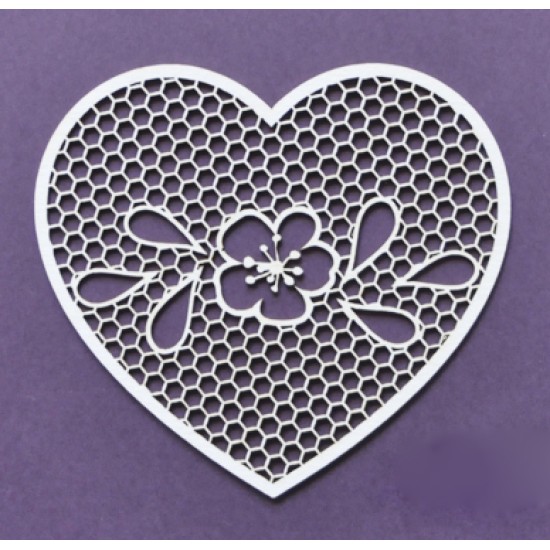 Lace Heart 1τεμ