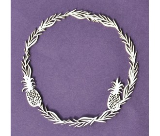 Διακοσμητικό πλαίσιο κύκλος ανανάς 1τεμ Διακοσμητικό πλαίσιο κύκλος ανανάς 1τεμ