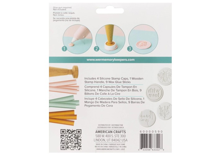We R Makers • Envelope Seal Kit With love 4 Designs We R Makers • Envelope Seal Kit With love 4 Designs
