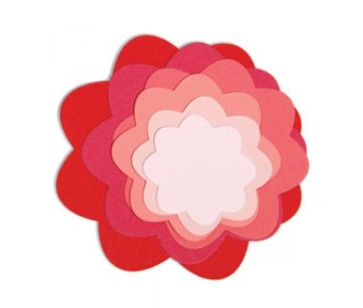 Sizzix Framelits Die Set- Flowers - 7τεμ Sizzix Framelits Die Set- Flowers - 7τεμ