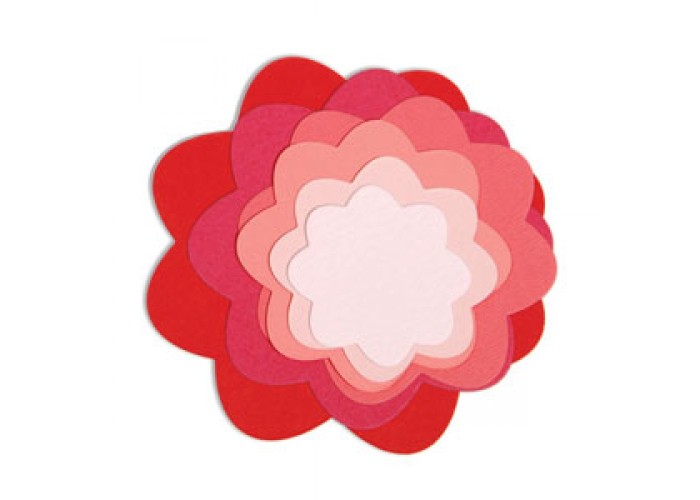 Sizzix Framelits Die Set- Flowers - 7τεμ