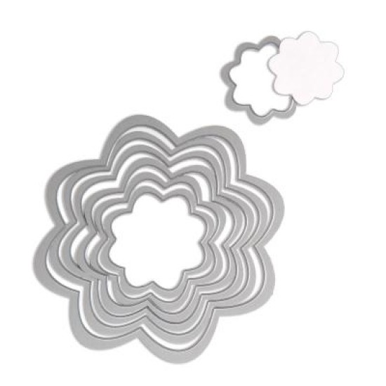 Sizzix Framelits Die Set- Flowers - 7τεμ Sizzix Framelits Die Set- Flowers - 7τεμ