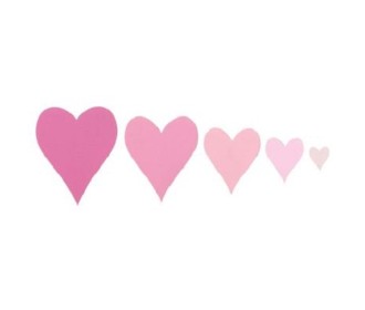 Set 5PK - Καρδιές #2- Sizzix Set 5PK - Καρδιές #2- Sizzix