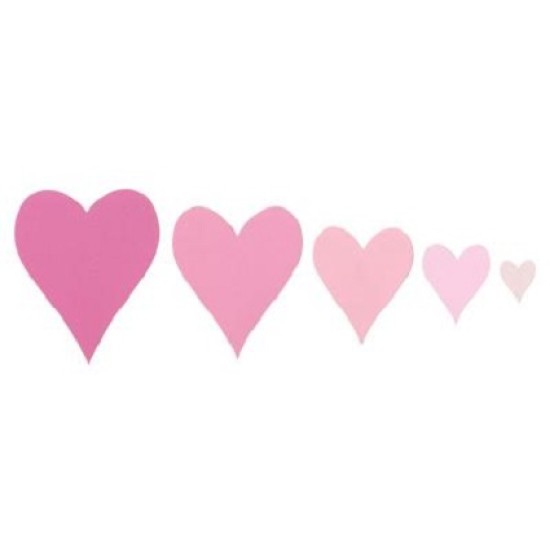Set 5PK - Καρδιές #2- Sizzix Set 5PK - Καρδιές #2- Sizzix