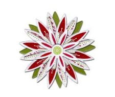Framelits Die Set 6PK w/Stamps - Flowers, Star  - Sizzix Framelits Die Set 6PK w/Stamps - Flowers, Star  - Sizzix