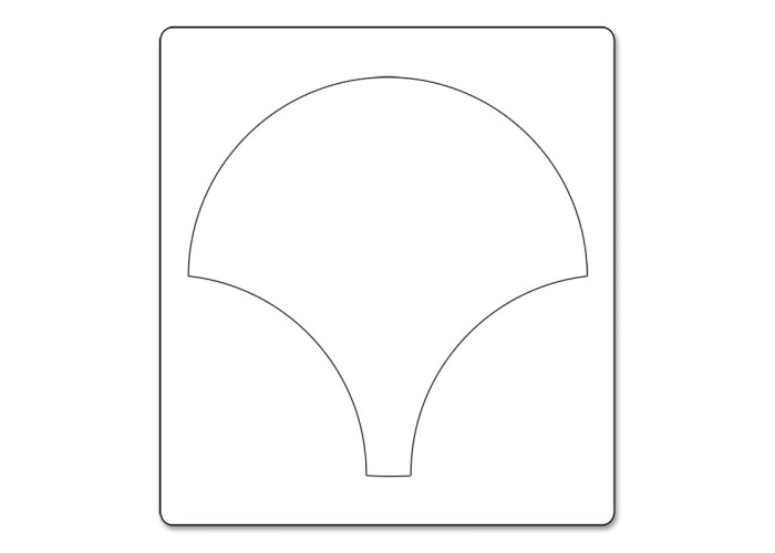 Sizzix Bigz Die - Clamshell, Unfinished Sizzix Bigz Die - Clamshell, Unfinished
