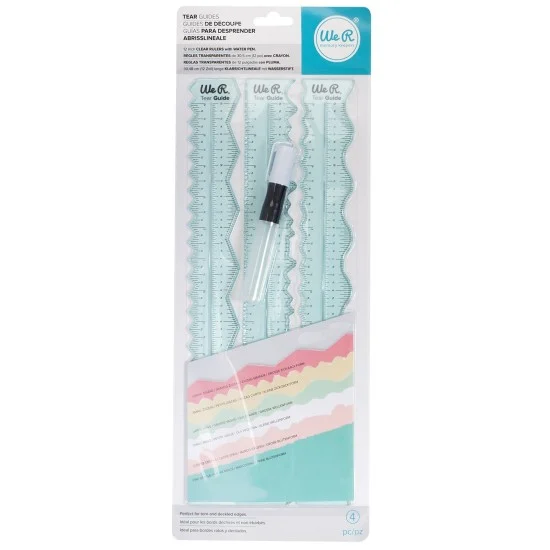 We R Memory Keepers tear guides tool rulers