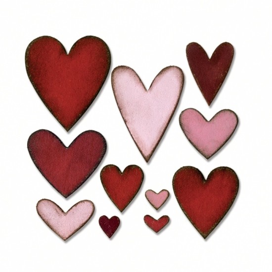 Sizzix Bigz Die - Heartfelt Sizzix Bigz Die - Heartfelt