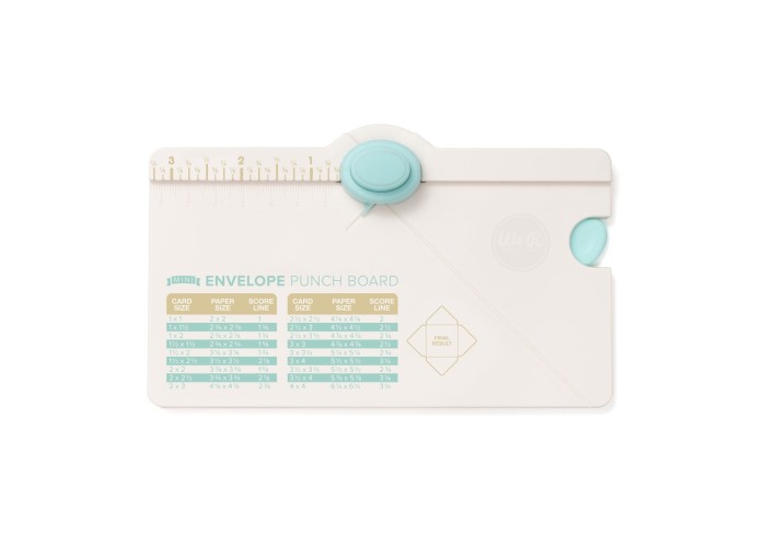 We R Memory Keepers mini envelope punch board We R Memory Keepers mini envelope punch board