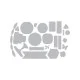Thinlits Die set Lanterns 23τεμ - Sizzix