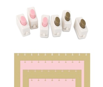 We R Memory Keepers tool disc punch inserts 6 piece