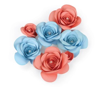 Thinlits plus die - love birds 3-d floral #2 by emily atherton - Sizzix Thinlits plus die - love birds 3-d floral #2 by emily atherton - Sizzix