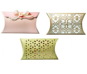 Sizzix Thinlits Plus Die Set - Box, Pillow - 5τεμ  Sizzix Thinlits Plus Die Set - Box, Pillow - 5τεμ