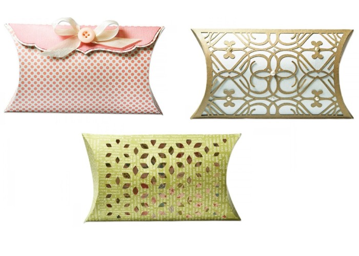 Sizzix Thinlits Plus Die Set - Box, Pillow - 5τεμ Sizzix Thinlits Plus Die Set - Box, Pillow - 5τεμ