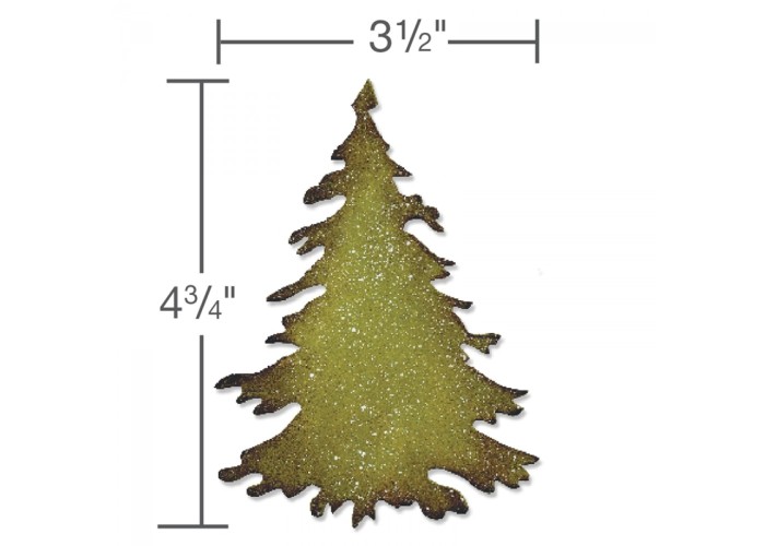 Sizzix Bigz Die - Evergreen Sizzix Bigz Die - Evergreen
