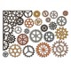 Thinlits Die Set Gearhead - 22ΤΕΜ - Sizzix Thinlits Die Set Gearhead - 22ΤΕΜ - Sizzix