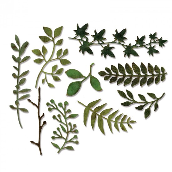 Garden Greens by Tim Holtz- Sizzix Garden Greens by Tim Holtz- Sizzix