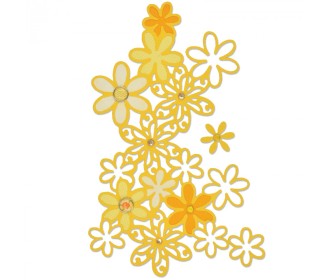 Thinlits Die Drifting Daisy  - Sizzix Thinlits Die Drifting Daisy  - Sizzix